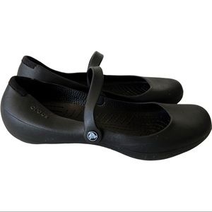 Crocs Alice Closed Toe Mary Jane Flats